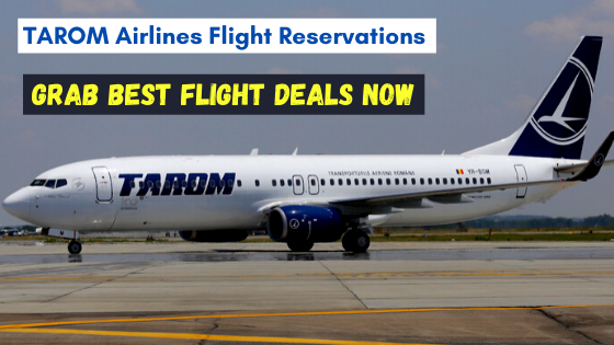 Blog banner of TAROM Airlines flight reservation, cheap flight deals